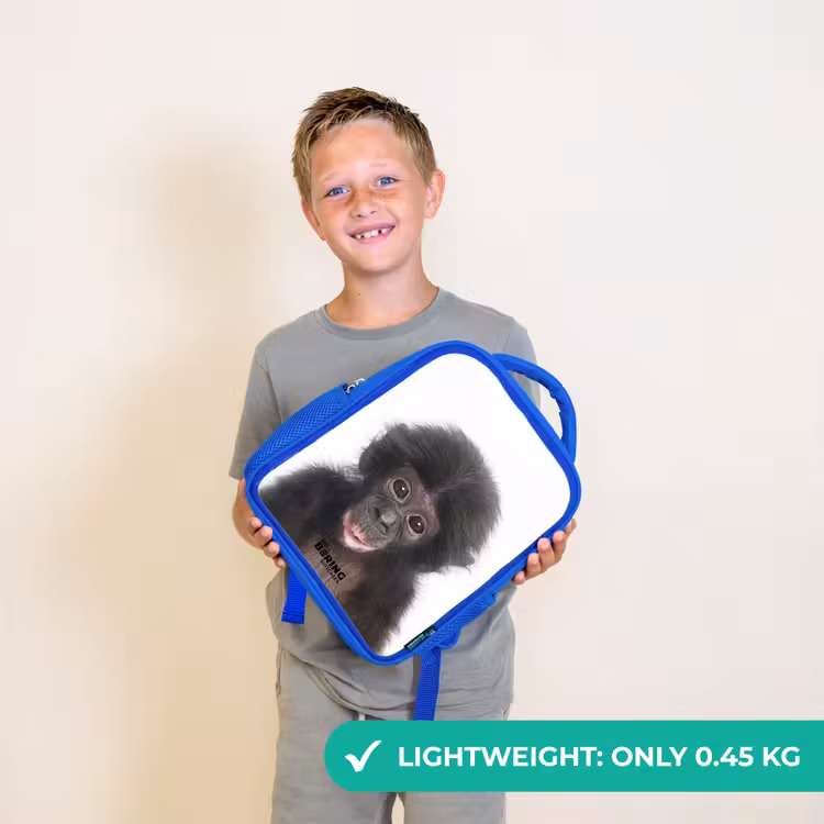 Kids backpack - Blue - Charlie Chimp — 3