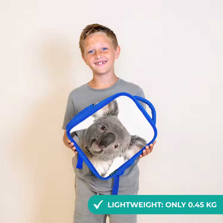 Kids backpack - Blue - Cute Koala Bear — 3