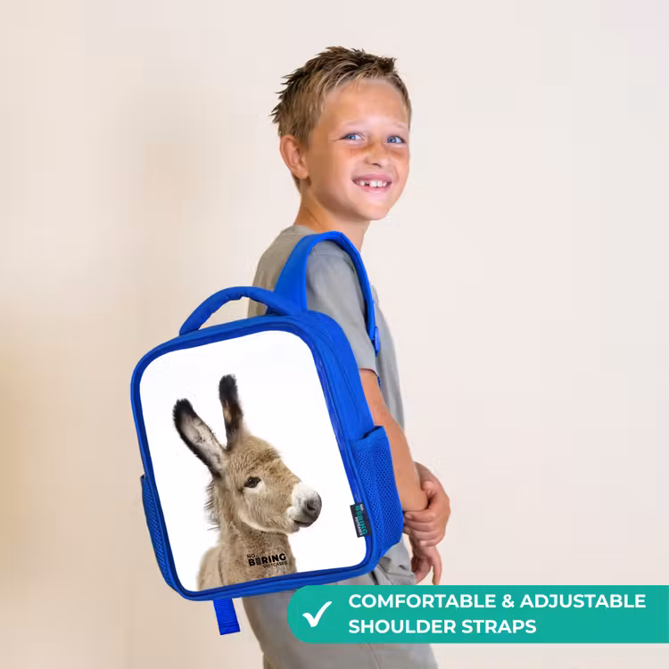 Kids backpack - Blue - Eddy Donkey — 4