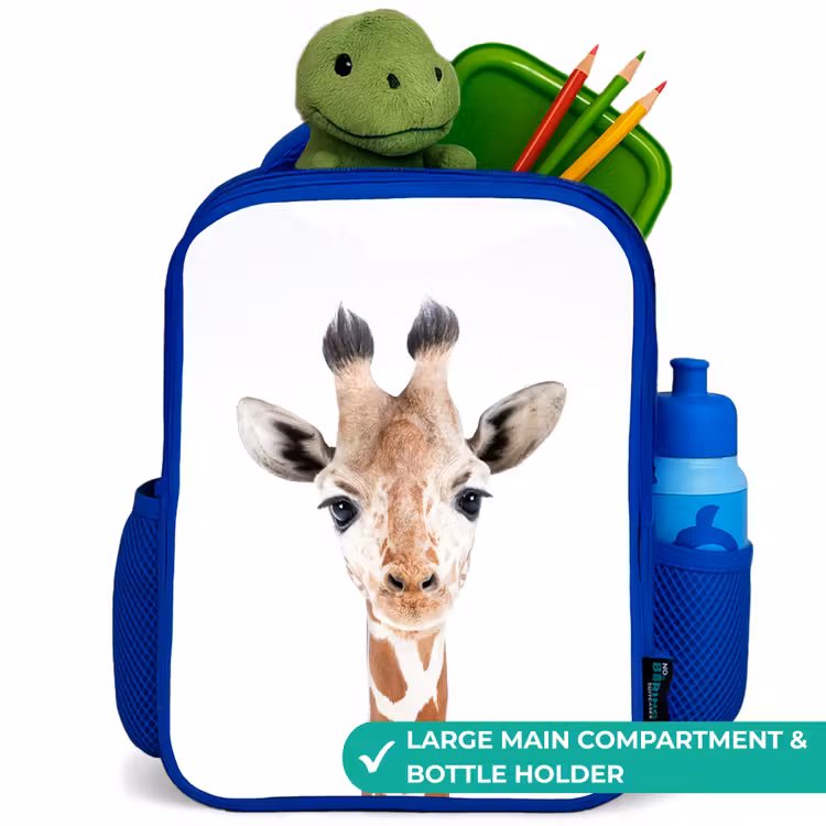 Kids backpack - Blue - Gerrie Giraffe — 5