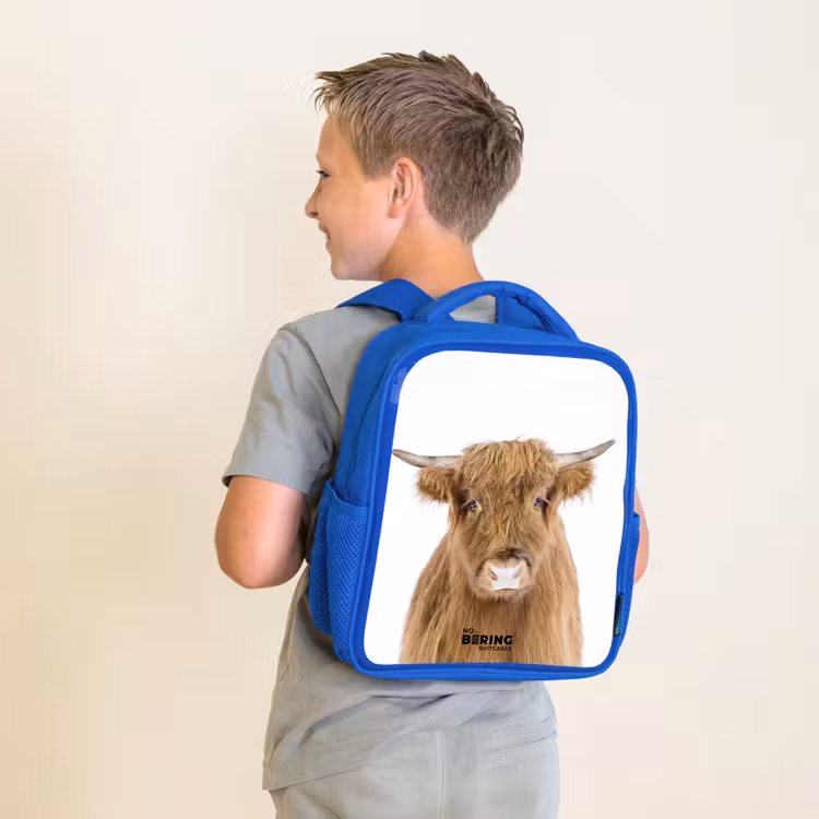 Kids backpack - Blue - Halbe Highlander — 2