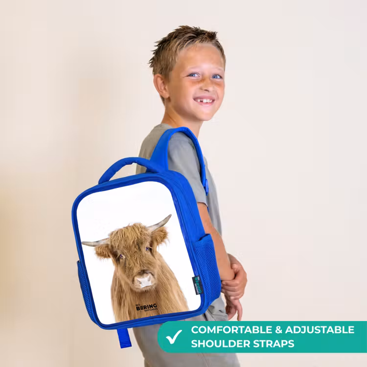 Kids backpack - Blue - Halbe Highlander — 4
