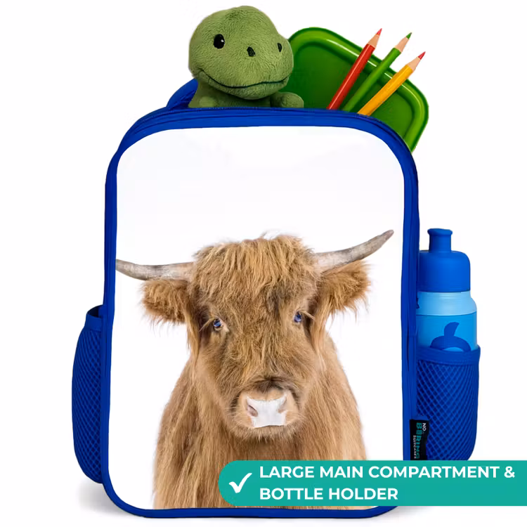 Kids backpack - Blue - Halbe Highlander — 5