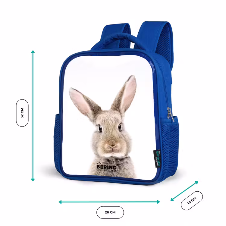 Kids backpack - Blue - Koen Rabbit — 6