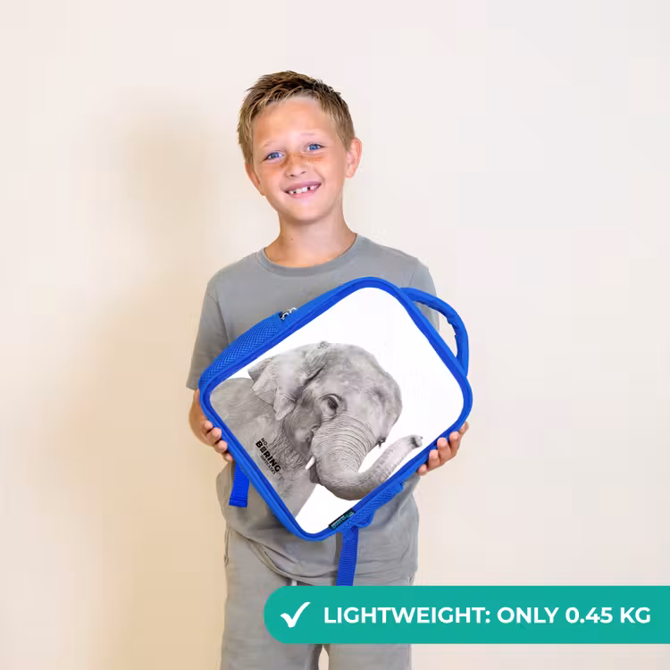 Kids backpack - Blue - Oscar Elephant — 3