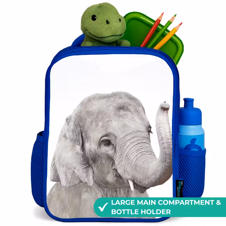 Kids backpack - Blue - Oscar Elephant — 5