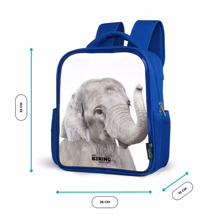 Kids backpack - Blue - Oscar Elephant — 6
