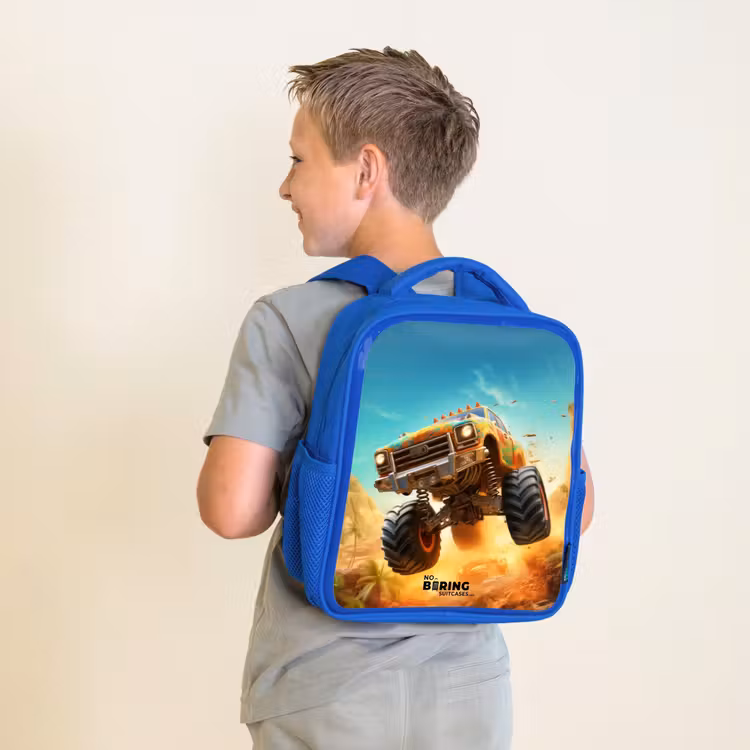 Kids backpack - Blue - Sand Runner — 2