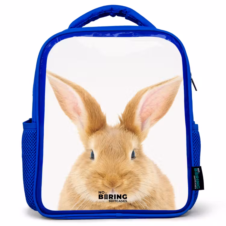 Kids backpack - Blue - Sniffles with Satisfied Head — 1