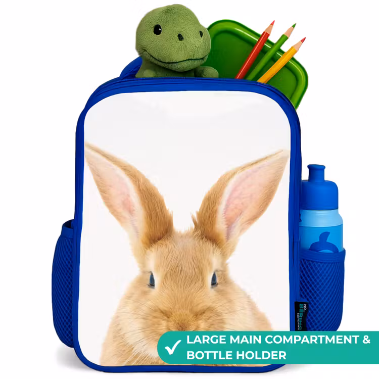 Kids backpack - Blue - Sniffles with Satisfied Head — 5