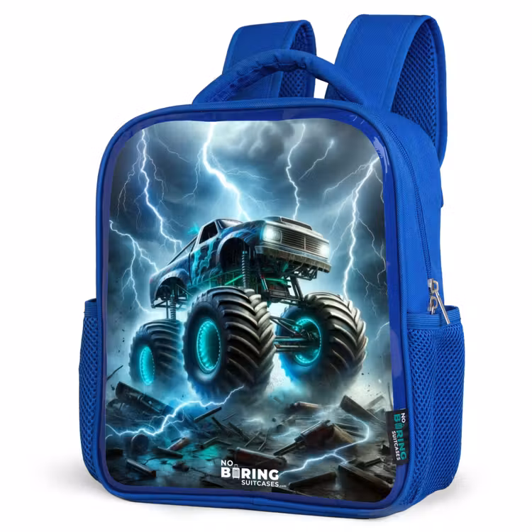Kids backpack - Blue - Thunder Wheels — 7