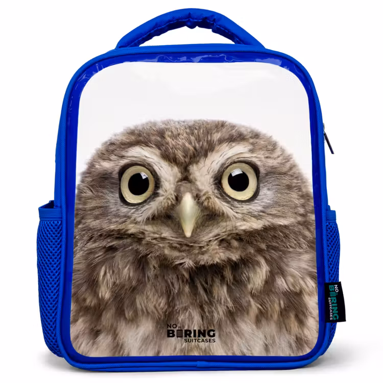 Kids backpack - Blue - Ulke Owl — 1