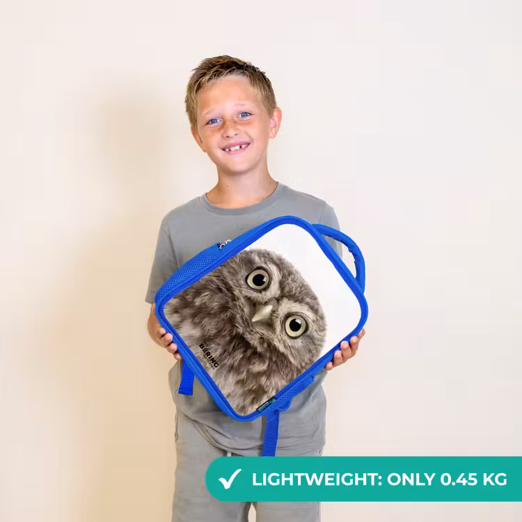 Kids backpack - Blue - Ulke Owl — 3