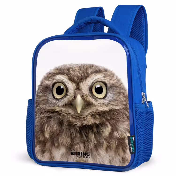 Kids backpack - Blue - Ulke Owl — 7