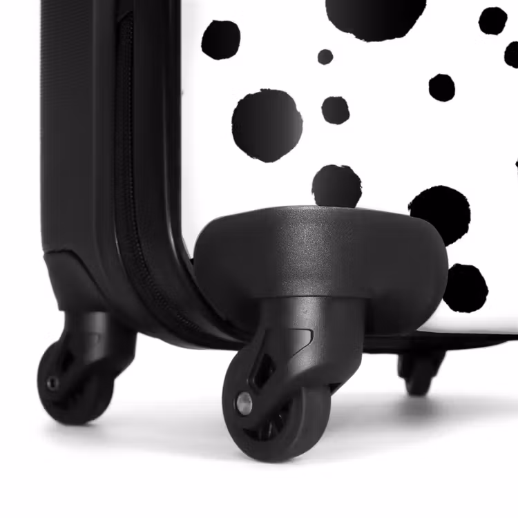 Suitcase - Black dots on a white background — 7