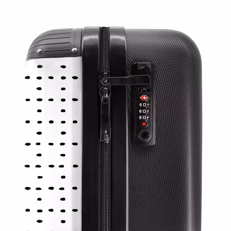 Suitcase - Black dots on a white background — 6