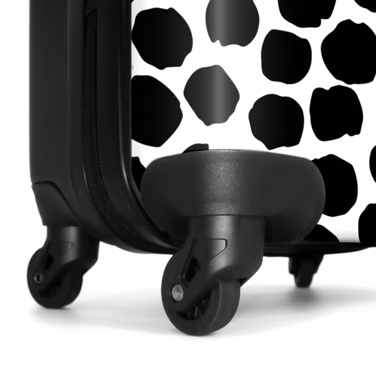Suitcase - Black dots on a white background — 7