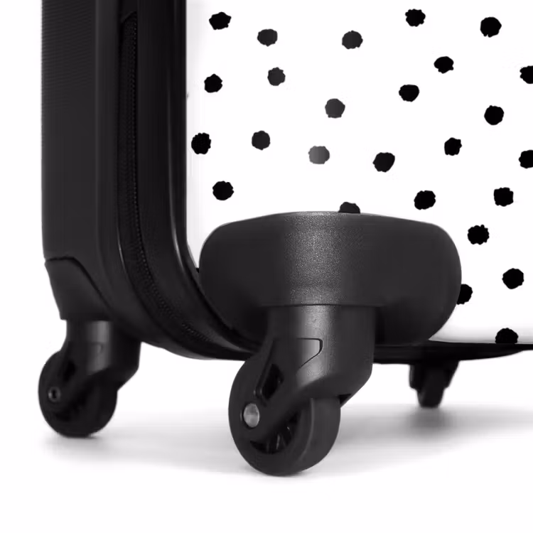 Suitcase - Black dots over a white background — 7