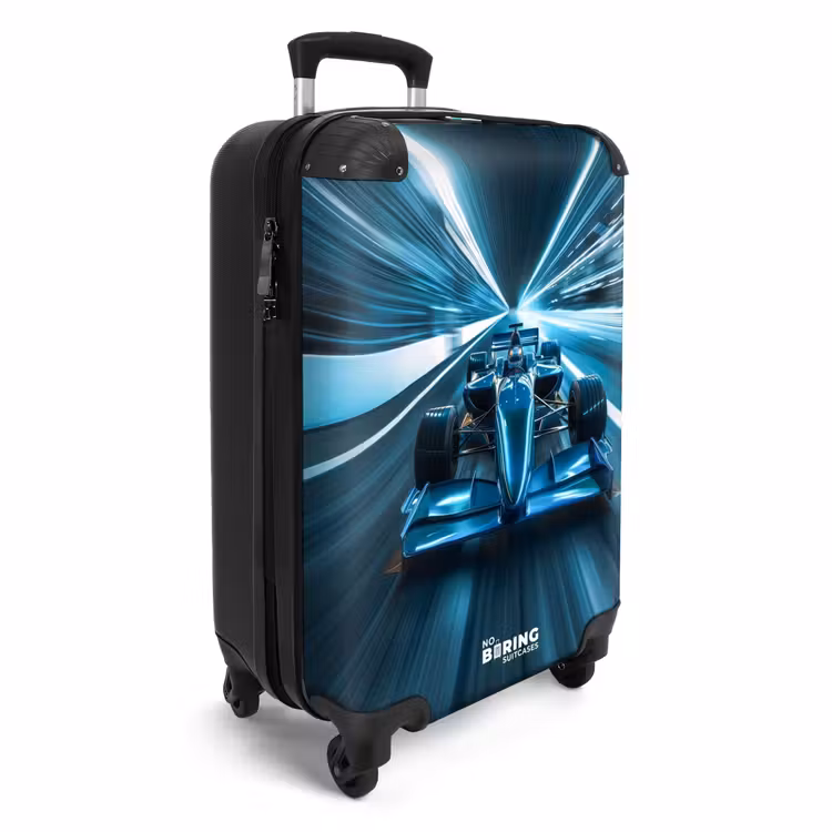 Suitcase - Blazing blue — 2