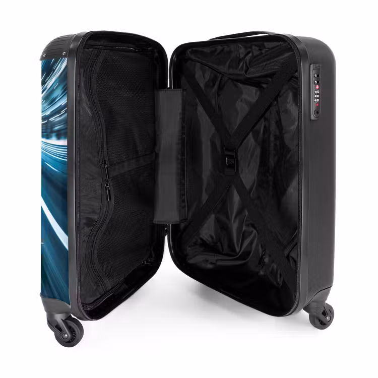 Suitcase - Blazing blue — 4