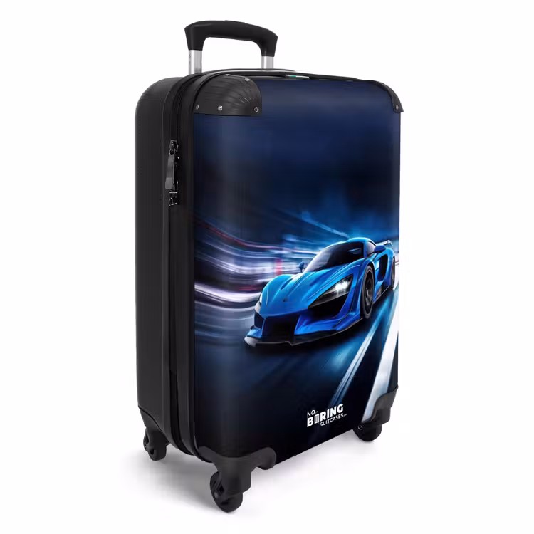 Suitcase - Blue blitz — 2