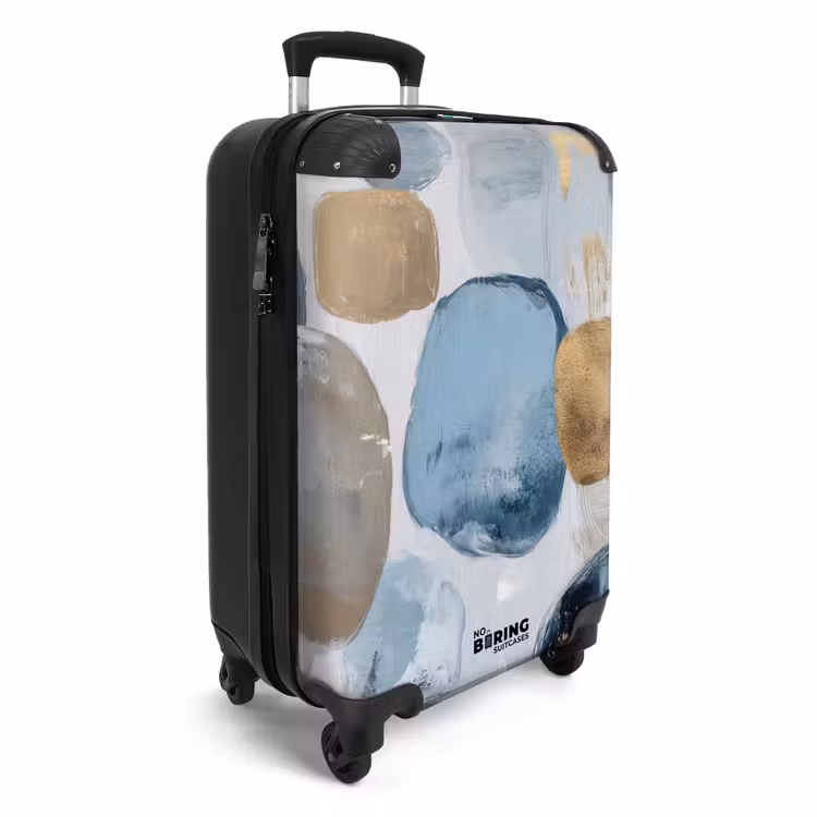 Suitcase - Abstract - Gold - Shapes — 2