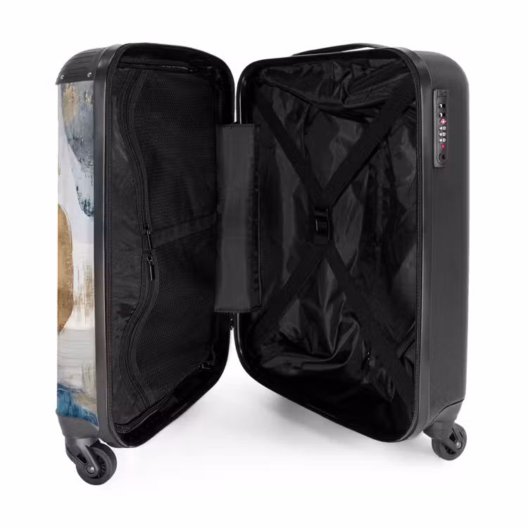 Suitcase - Abstract - Gold - Shapes — 5