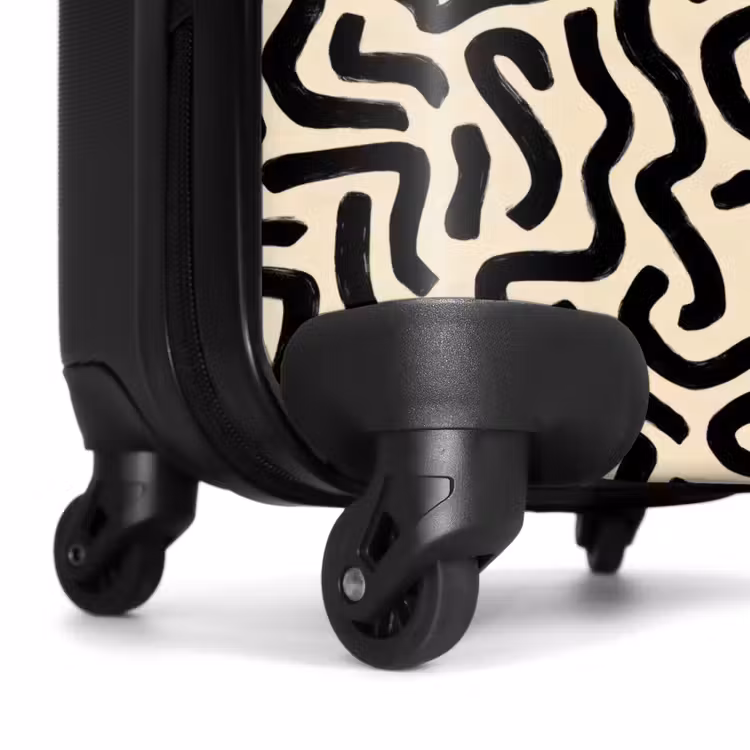 Suitcase - Abstract - Lines - Black — 7