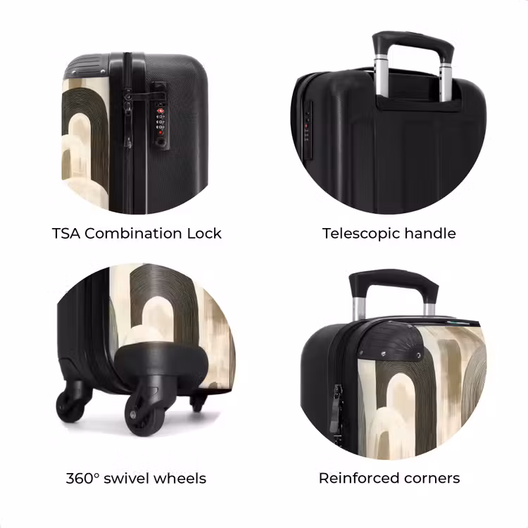 Suitcase - Abstract - Pattern - Arches — 8