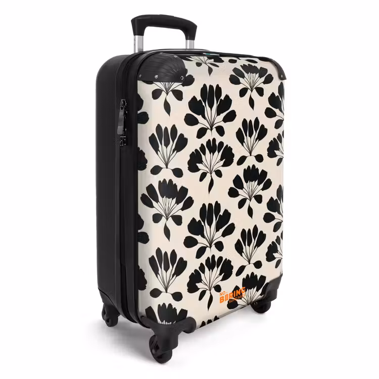 Suitcase - Abstract - Pattern - Black — 2