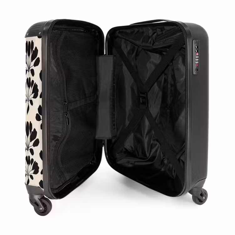 Suitcase - Abstract - Pattern - Black — 5