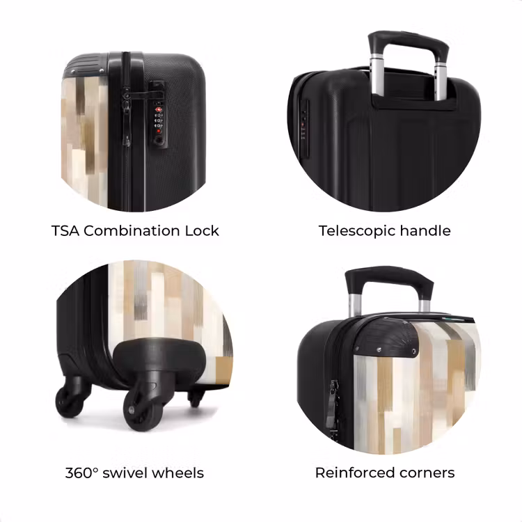 Suitcase - Abstract - Pattern - Brushstrokes — 8