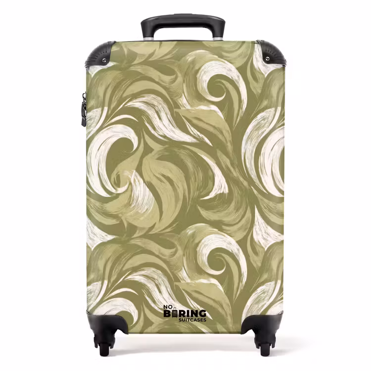 Suitcase - Abstract - Texture - Green — 1