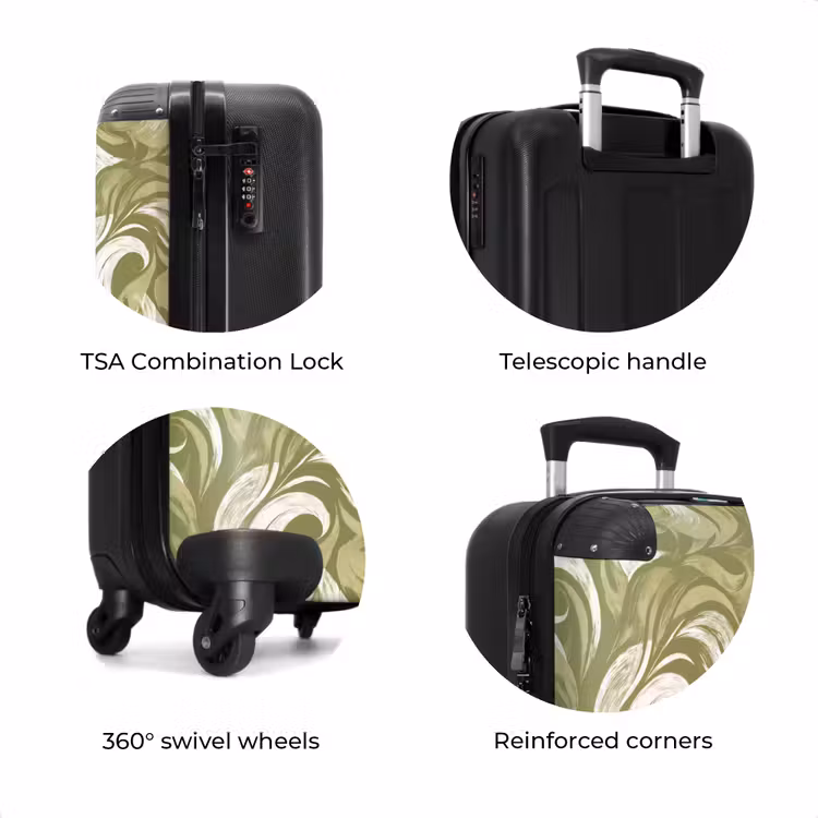 Suitcase - Abstract - Texture - Green — 8