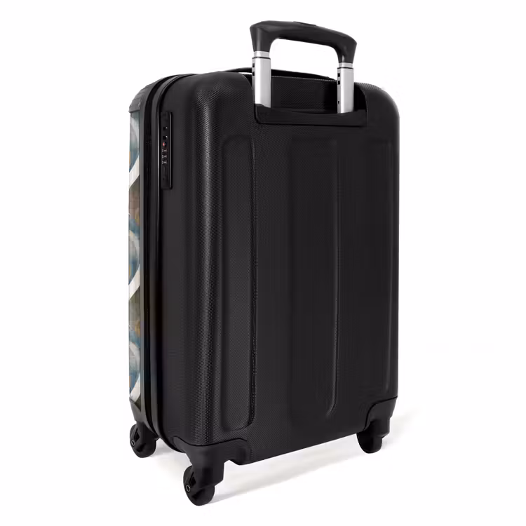 Suitcase - Abstract - Waves - Colorful — 4