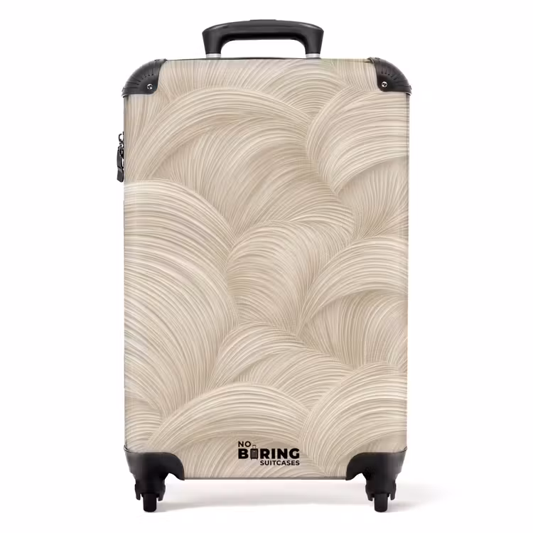 Suitcase - Arches - Pattern - Beige — 1
