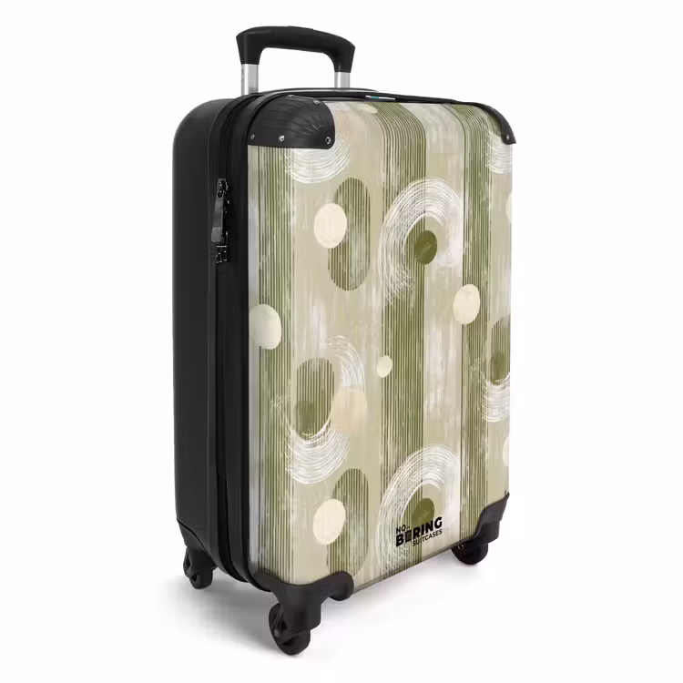 Suitcase - Artistic - Modern - Green — 2