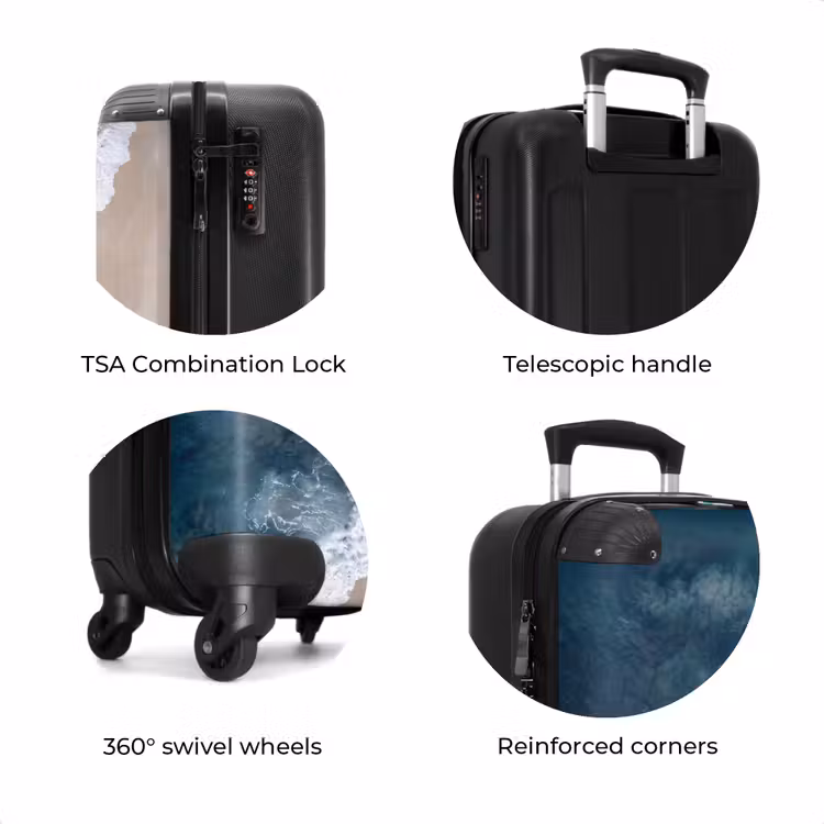 Suitcase - Beach - Sea - Waves — 8