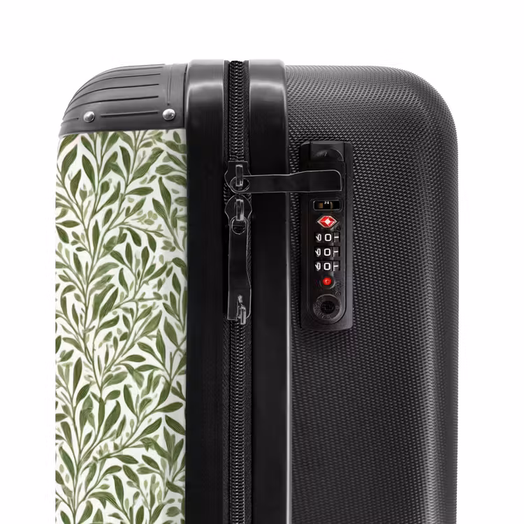 Suitcase - Botanical - Branches - Green — 6