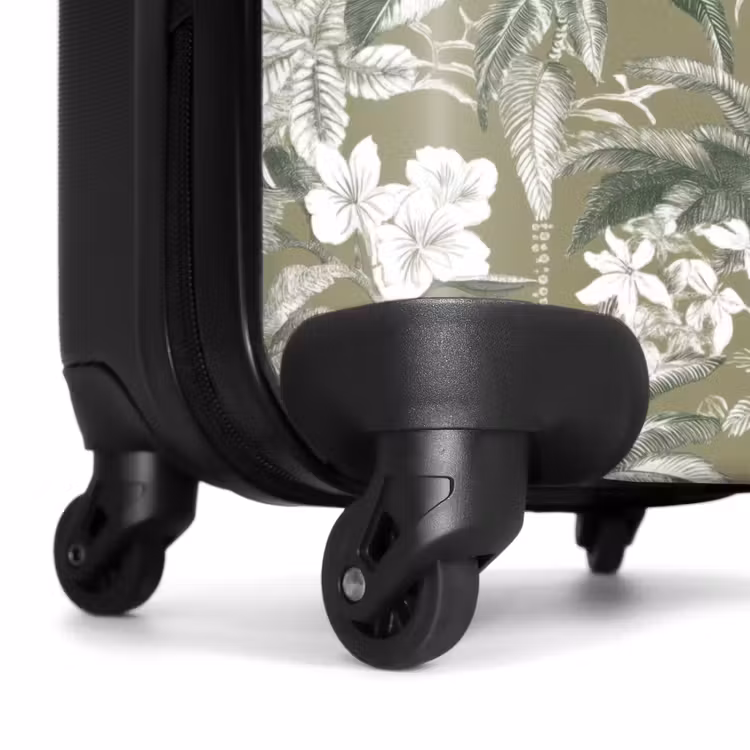 Suitcase - Botanical - Flowers - Green — 7