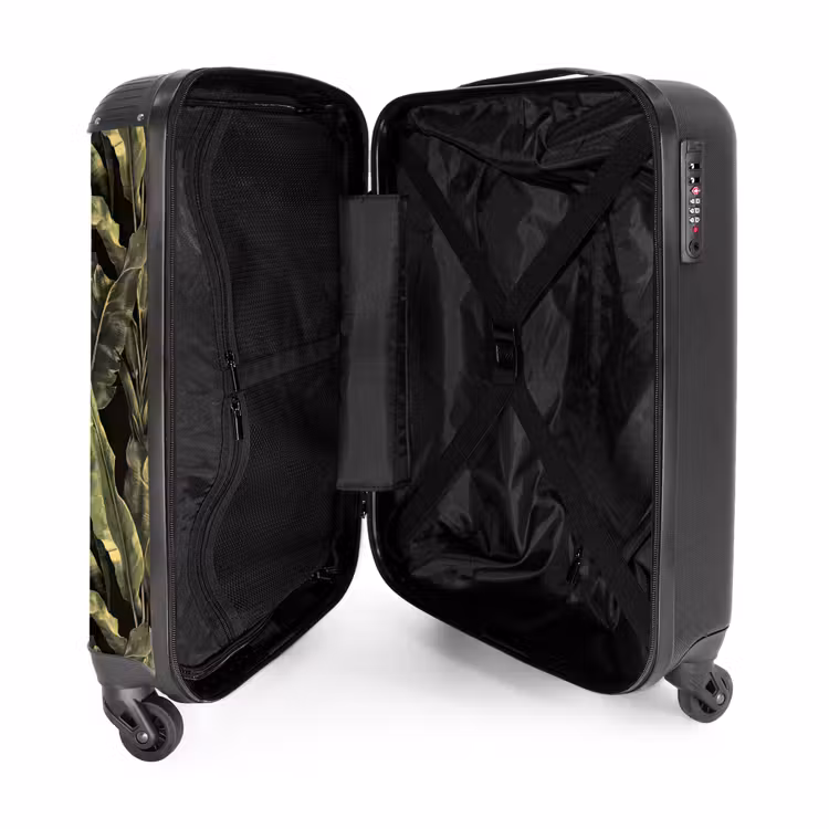Suitcase - Botanical - Leaves - Green — 5