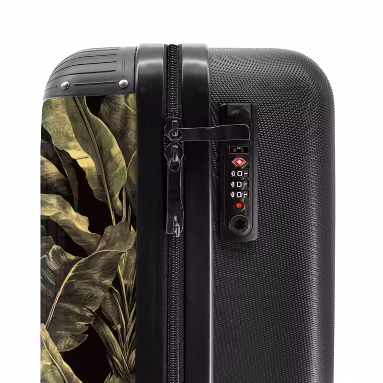 Suitcase - Botanical - Leaves - Green — 6