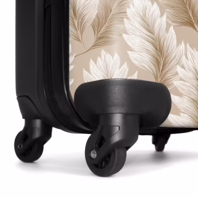 Suitcase - Botanical - Pattern - Beige — 7