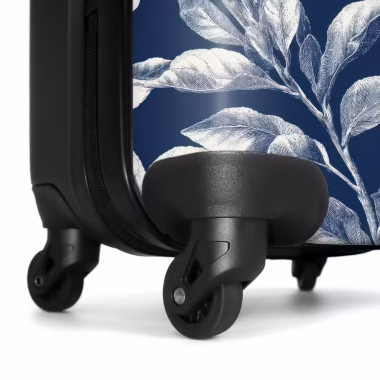 Suitcase - Botanical - Pattern - Blue — 7