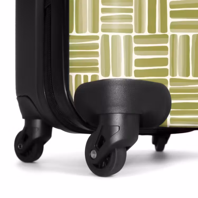 Suitcase - Braid - Pattern - Green — 7