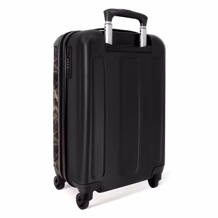 Suitcase - Brown - Gold - Marble — 4