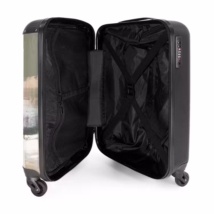 Suitcase - Brush strokes - Abstract - Earth tones — 5