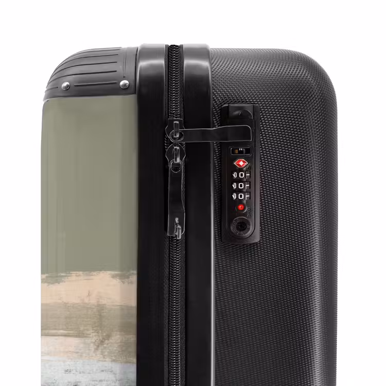 Suitcase - Brush strokes - Abstract - Earth tones — 6