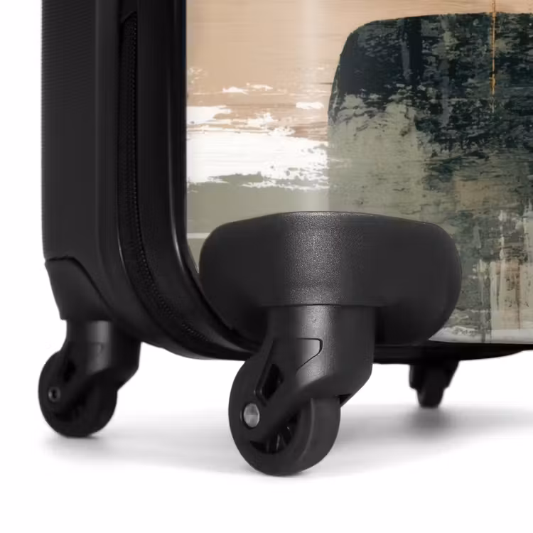 Suitcase - Brush strokes - Abstract - Earth tones — 7