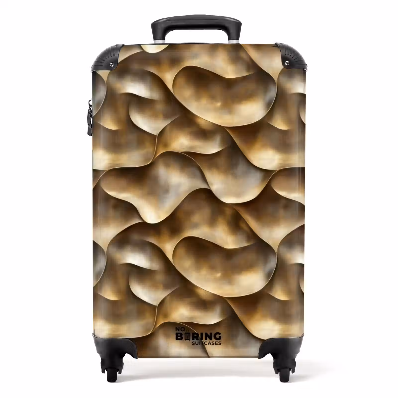Suitcase - Abstract - Antique - Gold — 1